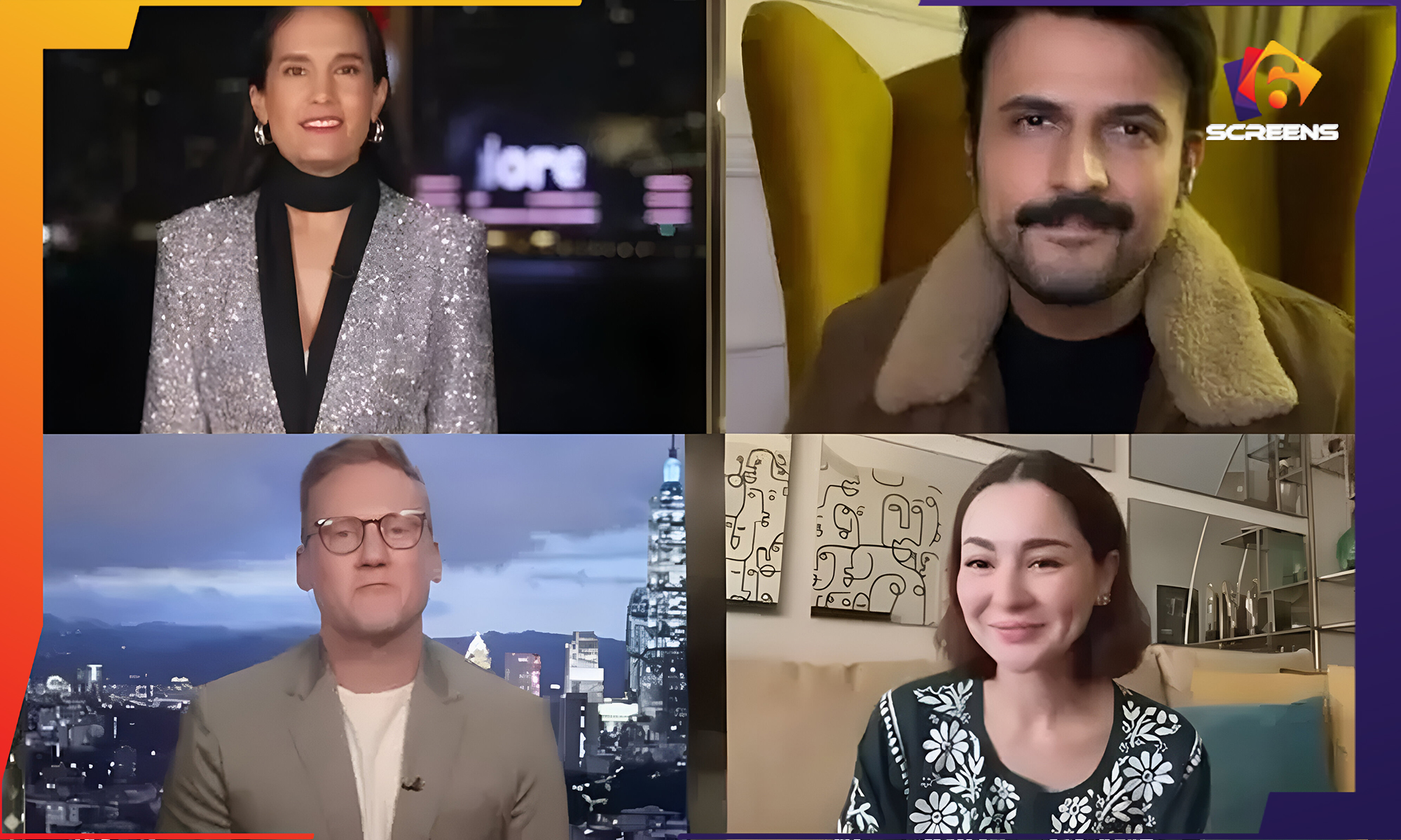 Hania Aamir & Usman Mukhtar Featured on CNN